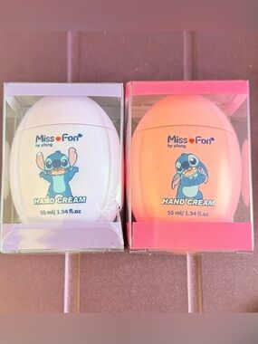 Stitch Kids Hand Cream - Pink & White - Moisturizing Skin Care